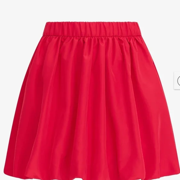 Express Vibrant Pink A-Line Skirt - Picture 3 of 3